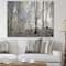Designart - Dark Morning in Forest Panorama - Landscape Canvas Art Print